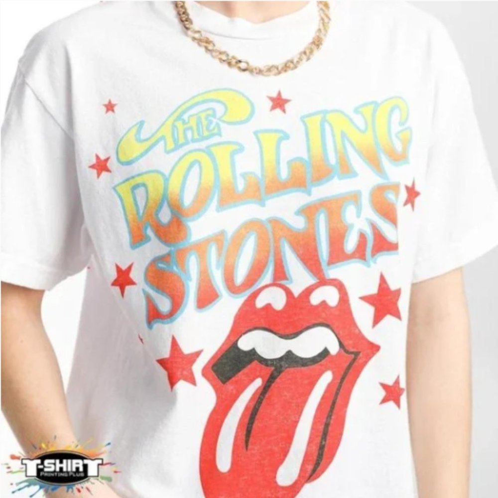 Vintage The Rolling Stones Band T-Shirt, The Rolling Stones Shirt, Band Shirt, U